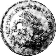 Mexico 2 Reales Radiant Cap 1824 D RL KM# 373.2 REPUBLICA MEXICANA coin obverse Mexico 2 Reales Radiant Cap 1824 D RL KM# 373.2 REPUBLICA MEXICANA coin obverse
