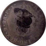 Mexico 2 Reales Insurgent Coin. Linares ND PJ KM# 278.2 HISPAN ET IND REX 2 R P I coin reverse Mexico 2 Reales Insurgent Coin. Linares ND PJ KM# 278.2 HISPAN ET IND REX 2 R P I coin reverse