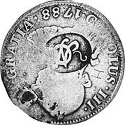 Mexico 2 Reales Insurgent Coin ND FM KM# A272.1 ONC CAROLUS III DEI GRATIA 1788 coin obverse Mexico 2 Reales Insurgent Coin ND FM KM# A272.1 ONC CAROLUS III DEI GRATIA 1788 coin obverse