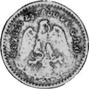 Mexico 20 Centavos Chilpancingo Revolutionary 1914 Many counterfeits exist KM# 664 MEXICO ESTADO DE GRO coin obverse