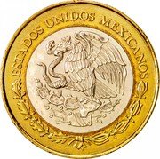 Mexico 20 Nuevos Pesos Hidalgo 1993 KM# 561 ESTADOS UNIDOS MEXICANOS coin obverse Mexico 20 Nuevos Pesos Hidalgo 1993 KM# 561 ESTADOS UNIDOS MEXICANOS coin obverse