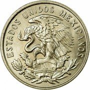 Mexico 25 Centavos Politician 1964 KM# 444 ESTADOS UNIDOS MEXICANOS coin obverse Mexico 25 Centavos Politician 1964 KM# 444 ESTADOS UNIDOS MEXICANOS coin obverse