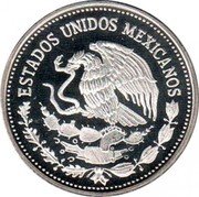 Mexico 25 Pesos FIFA World Cup 1986 Proof KM# 519 ESTADOS UNIDOS MEXICANOS coin obverse Mexico 25 Pesos FIFA World Cup 1986 Proof KM# 519 ESTADOS UNIDOS MEXICANOS coin obverse