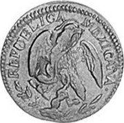 Mexico 5 Centavos Eagle. Circulation Coin 1868 KM# 396 REPUBLICA MEXICANA coin obverse Mexico 5 Centavos Eagle. Circulation Coin 1868 KM# 396 REPUBLICA MEXICANA coin obverse