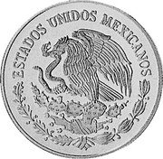 Mexico 5 Pesos UNICEF. For the World's Children 1999 Proof KM# 640 ESTADOS UNIDOS MEXICANOS coin obverse
