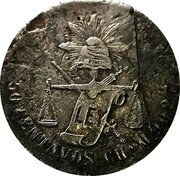 Mexico 50 Centavos Radiant Cap & Scales 1884 M KM# 407.1 LIBERTAD LEY 50 CENTAVOS CH M 902.7 coin reverse Mexico 50 Centavos Radiant Cap & Scales 1884 M KM# 407.1 LIBERTAD LEY 50 CENTAVOS CH M 902.7 coin reverse