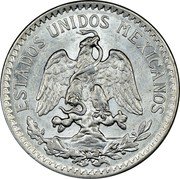 Mexico 50 Centavos Radiant Cap 1918 KM# 446 ESTADOS UNIDOS MEXICANOS coin obverse Mexico 50 Centavos Radiant Cap 1918 KM# 446 ESTADOS UNIDOS MEXICANOS coin obverse