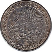 Mexico 50 Centavos Cuauhtemoc 1979 Mo Round 2nd 9 in date KM# 452 ESTADOS UNIDOS MEXICANOS coin obverse Mexico 50 Centavos Cuauhtemoc 1979 Mo Round 2nd 9 in date KM# 452 ESTADOS UNIDOS MEXICANOS coin obverse