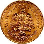 Mexico 50 Pesos 100th Anniversary of Independence from Spain 1945 KM# 481 ESTADOS UNIDOS MEXICANOS coin obverse Mexico 50 Pesos 100th Anniversary of Independence from Spain 1945 KM# 481 ESTADOS UNIDOS MEXICANOS coin obverse
