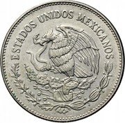 Mexico 50 Pesos Coyolxauhqui 1983 KM# 490 ESTADOS UNIDOS MEXICANOS coin obverse Mexico 50 Pesos Coyolxauhqui 1983 KM# 490 ESTADOS UNIDOS MEXICANOS coin obverse