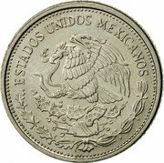 Mexico 50 Pesos Benito Juarez 1987 KM# 495 ESTADOS UNIDOS MEXICANOS coin obverse Mexico 50 Pesos Benito Juarez 1987 KM# 495 ESTADOS UNIDOS MEXICANOS coin obverse
