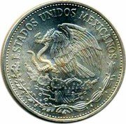 Mexico 50 Pesos 50th Anniversary of Nationalization of Oil Industry 1988 Mo KM# 532 ESTADOS UNIDOS MEXICANOS coin obverse Mexico 50 Pesos 50th Anniversary of Nationalization of Oil Industry 1988 Mo KM# 532 ESTADOS UNIDOS MEXICANOS coin obverse