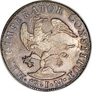Mexico 8 Reales Augustin I 1822 KM# 309 MEX I IMPERATOR CONSTITUT 8R J M coin reverse Mexico 8 Reales Augustin I 1822 KM# 309 MEX I IMPERATOR CONSTITUT 8R J M coin reverse