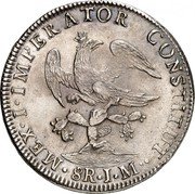Mexico 8 Reales Augustin I 1823 KM# 310 MEX I IMPERATOR CONSTITUT 8R J M coin reverse Mexico 8 Reales Augustin I 1823 KM# 310 MEX I IMPERATOR CONSTITUT 8R J M coin reverse