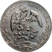 Mexico 8 Reales Radiant Cap 1891 KM# 377.4 REPUBLICA MEXICANA coin obverse Mexico 8 Reales Radiant Cap 1891 KM# 377.4 REPUBLICA MEXICANA coin obverse