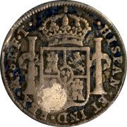 Mexico 8 Reales Insurgent Coin ND TH KM# 275 HISPAN ET IND REX MO RFT coin reverse Mexico 8 Reales Insurgent Coin ND TH KM# 275 HISPAN ET IND REX MO RFT coin reverse
