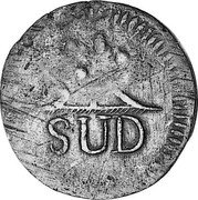 Mexico 8 Reales Insurgent Coin. LVS ND (1813) KM# 265.4 SUD coin reverse Mexico 8 Reales Insurgent Coin. LVS ND (1813) KM# 265.4 SUD coin reverse