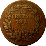 Mexico Centavo Eagle. Circulation Coin 1877 KM# 391.6 UN CENTAVO 1892 MO coin reverse Mexico Centavo Eagle. Circulation Coin 1877 KM# 391.6 UN CENTAVO 1892 MO coin reverse