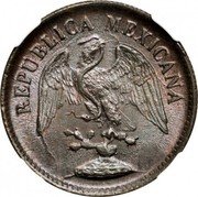 Mexico Centavo Eagle. Circulation Coin 1898 KM# 393 REPUBLICA MEXICANA coin obverse Mexico Centavo Eagle. Circulation Coin 1898 KM# 393 REPUBLICA MEXICANA coin obverse