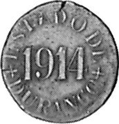 Mexico Centavo Durango Revolutionary 1914 KM# 625 ESTADO DE DURANGO 1914 coin obverse