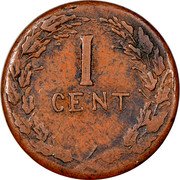 Mexico Centavo Durango Revolutionary 1914 KM# 626 I CENT coin reverse