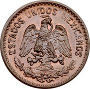 Mexico Centavo Eagle. Circulation Coin 1915 KM# 415 ESTADOS UNIDOS MEXICANOS coin obverse Mexico Centavo Eagle. Circulation Coin 1915 KM# 415 ESTADOS UNIDOS MEXICANOS coin obverse