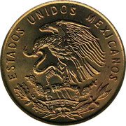 Mexico Centavo Circulation Coin 1964 KM# 417 ESTADOS UNIDOS MEXICANOS coin obverse Mexico Centavo Circulation Coin 1964 KM# 417 ESTADOS UNIDOS MEXICANOS coin obverse