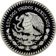 Mexico Onza Libertad 1988 Proof KM# 494.2 ESTADOS UNIDOS MEXICANOS coin obverse Mexico Onza Libertad 1988 Proof KM# 494.2 ESTADOS UNIDOS MEXICANOS coin obverse