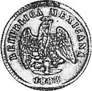Mexico Peso Eagle. Circulation Coin 1888 KM# 410.1 REPUBLICA MEXICANA 1883 coin obverse Mexico Peso Eagle. Circulation Coin 1888 KM# 410.1 REPUBLICA MEXICANA 1883 coin obverse