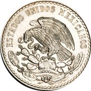 Mexico Peso Morelos 1949 Proof KM# 456 ESTADOS UNIDOS MEXICANOS coin obverse Mexico Peso Morelos 1949 Proof KM# 456 ESTADOS UNIDOS MEXICANOS coin obverse