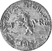 Mexico Real Insurgent Coin. Oaxaca 1813 KM# 224 AMERICA MORELOS 1 R 1813 coin reverse