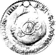 Mexico Real Insurgent Coin ND FT KM# 272.1 ONC CAROLUS IIII DEI GRATIA 1802 coin obverse