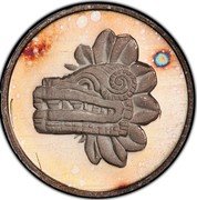 Mexico 1/10 Onza Quetzalcoatl 1987 Mo  coin reverse Mexico 1/10 Onza Quetzalcoatl 1987 Mo  coin reverse