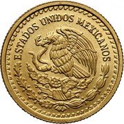 Mexico 1/10 Onza Winged Victory 2010 Mo KM# 672 ESTADOS UNIDOS MEXICANOS coin obverse Mexico 1/10 Onza Winged Victory 2010 Mo KM# 672 ESTADOS UNIDOS MEXICANOS coin obverse