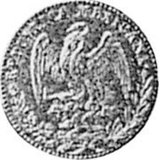 Mexico 1/2 Escudo (Pattern) KM# Pn47 REPUBLICA MEXICANA coin obverse Mexico 1/2 Escudo (Pattern) KM# Pn47 REPUBLICA MEXICANA coin obverse
