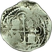 Mexico 1/2 Real (Felipe III)  coin reverse