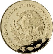 Mexico 1/25 Onza Cacao 2011 Mo Proof KM# 959 ESTADOS UNIDOS MEXICANOS coin obverse Mexico 1/25 Onza Cacao 2011 Mo Proof KM# 959 ESTADOS UNIDOS MEXICANOS coin obverse