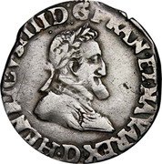 France 1/4 Franc (Henry IV) .HENRICVS. IIII D: G. FRAN. ET. NAVA REX. D coin obverse France 1/4 Franc (Henry IV) .HENRICVS. IIII D: G. FRAN. ET. NAVA REX. D coin obverse