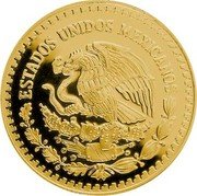 Mexico 1/4 Onza Winged Victory 2018 Mo Proof KM# 673 ESTADOS UNIDOS MEXICANOS coin obverse Mexico 1/4 Onza Winged Victory 2018 Mo Proof KM# 673 ESTADOS UNIDOS MEXICANOS coin obverse