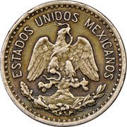 Mexico 1 Centavo (Pattern) KM# Pn190 ESTADOS UNIDOS MEXICANOS coin obverse Mexico 1 Centavo (Pattern) KM# Pn190 ESTADOS UNIDOS MEXICANOS coin obverse