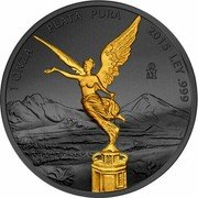 Mexico 1 Onza (Libertad. Golden Enigma Edition) 1 ONZA PLATA PURA 2015 LEY .999 MO coin reverse Mexico 1 Onza (Libertad. Golden Enigma Edition) 1 ONZA PLATA PURA 2015 LEY .999 MO coin reverse