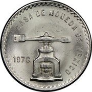 Mexico 1 Onza Scales Medallic Bullion Coin. Type II 1978 Mº KM# M49b.2 1978 CASA DE MONEDA DE MEXICO coin obverse Mexico 1 Onza Scales Medallic Bullion Coin. Type II 1978 Mº KM# M49b.2 1978 CASA DE MONEDA DE MEXICO coin obverse