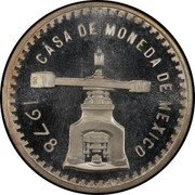 Mexico 1 Onza Scales Pattern 1978 Mo Proof KM# Pn211 CASA DE MONEDA DE MEXICO MO 1978 coin obverse Mexico 1 Onza Scales Pattern 1978 Mo Proof KM# Pn211 CASA DE MONEDA DE MEXICO MO 1978 coin obverse