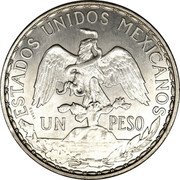 Mexico 1 Peso (Caballito Pattern) KM# Pn183 ESTADOS UNIDOS MEXICANOS ESSAI UN PESO coin obverse Mexico 1 Peso (Caballito Pattern) KM# Pn183 ESTADOS UNIDOS MEXICANOS ESSAI UN PESO coin obverse