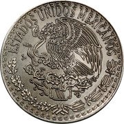 Mexico 1 Peso (Modern Eagle Pattern) ESTADOS UNIDOS MEXICANOS coin obverse Mexico 1 Peso (Modern Eagle Pattern) ESTADOS UNIDOS MEXICANOS coin obverse