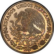 Mexico 1 Peso Morelos Pattern 1969 Mo Proof KM# Pn205 ESTADOS UNIDOS MEXICANOS coin obverse Mexico 1 Peso Morelos Pattern 1969 Mo Proof KM# Pn205 ESTADOS UNIDOS MEXICANOS coin obverse