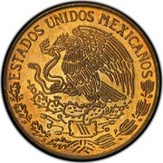 Mexico 1 Peso (Morelos Trial.) ESTADOS UNIDOS MEXICANOS coin obverse Mexico 1 Peso (Morelos Trial.) ESTADOS UNIDOS MEXICANOS coin obverse