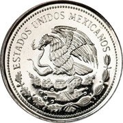 Mexico 1 Peso (Pattern) KM# Pn234 ESTADOS UNIDOS MEXICANOS coin obverse Mexico 1 Peso (Pattern) KM# Pn234 ESTADOS UNIDOS MEXICANOS coin obverse