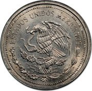 Mexico 1 Peso Pattern. SUD. 1986 Mo KM# Pn235 ESTADOS UNIDOS MEXICANOS coin obverse Mexico 1 Peso Pattern. SUD. 1986 Mo KM# Pn235 ESTADOS UNIDOS MEXICANOS coin obverse