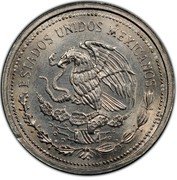 Mexico 1 Peso Pattern. SUD.Non-magnetic 1986 Mo Proof KM# Pn235a ESTADOS UNIDOS MEXICANOS coin obverse Mexico 1 Peso Pattern. SUD.Non-magnetic 1986 Mo Proof KM# Pn235a ESTADOS UNIDOS MEXICANOS coin obverse